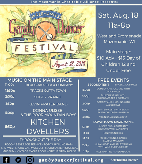 Gandy Dancer Festival 2018